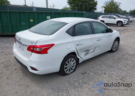 2019 Nissan Sentra Sv из США, поврежденный, VIN 3N1AB7APXKY322546